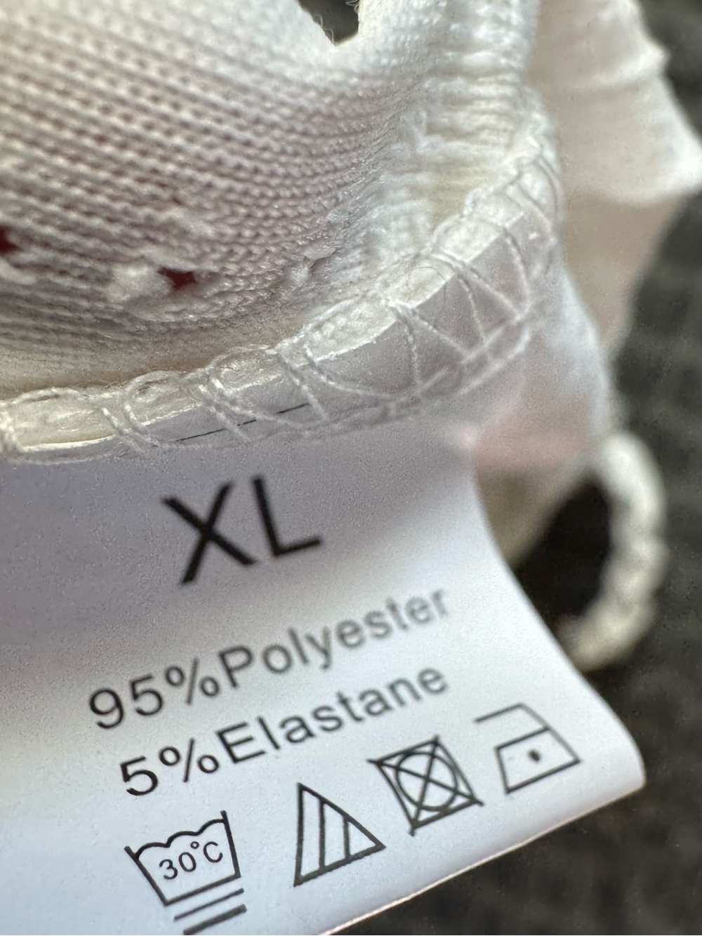 NWOT XL White Eyelet Ruffle Strap Crop Top Shirt Renaissance Wear Summer Casual - Picture 3 of 3